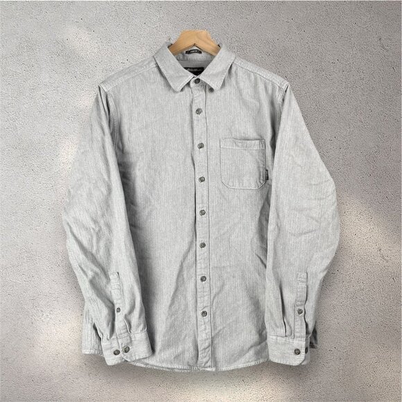 Eddie Bauer Other - Eddie Bauer Classic Fit Button Up Shirt Men’s TL Light Gray 100% Cotton Casual